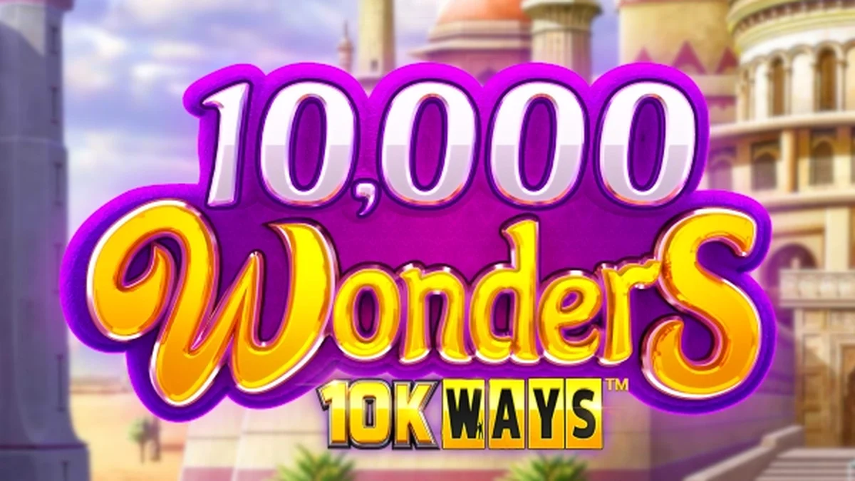 Interface do jogo 10,000 Wonders 10K Ways com temática oriental